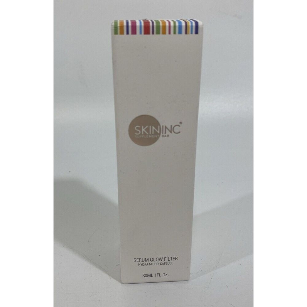 Skin Inc‎ Serum Glow Filter Gold Hibiscus Extract Makeup Base- 1 oz New!